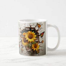 3D Floral Mug Kaffemugg