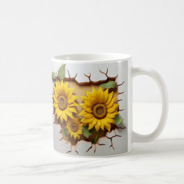 3D Floral Mug Kaffemugg