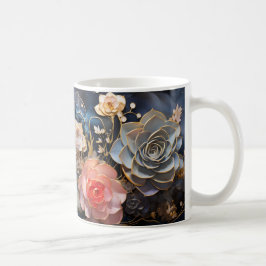 3D Floral Mug Kaffemugg