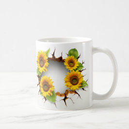 3D Floral Mug Kaffemugg