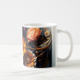 3D Floral Mug Kaffemugg