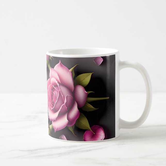 3D Floral Mug Kaffemugg (Höger)