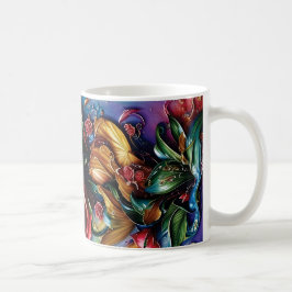 3D Floral Mug Kaffemugg