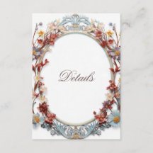 3D Floral Wreath Details