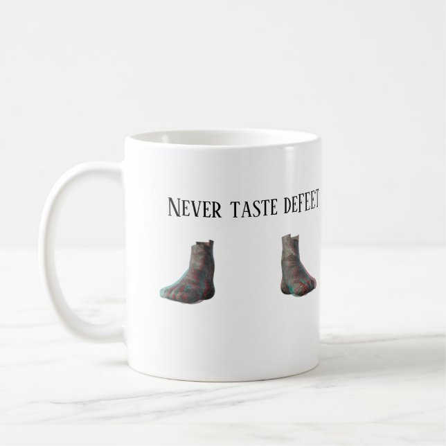 3D-fot Kaffemugg (Vänster)