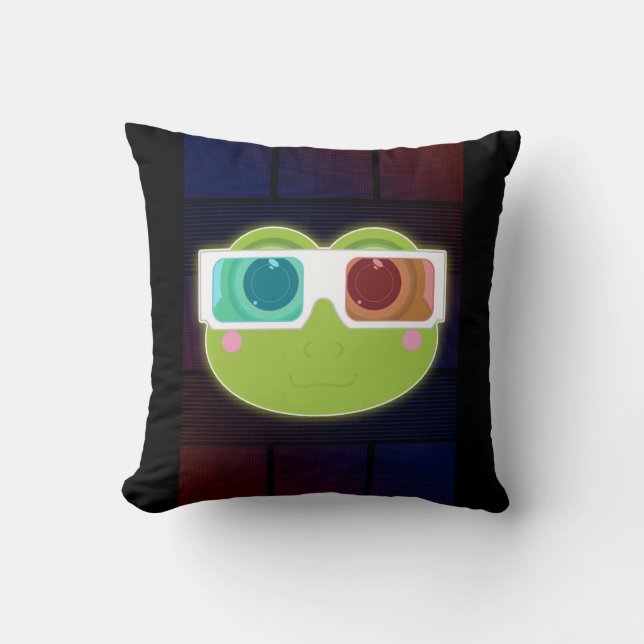 3D Frog Kudde (Framsida)