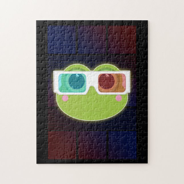 3D Frog Pussel (Vertikal)