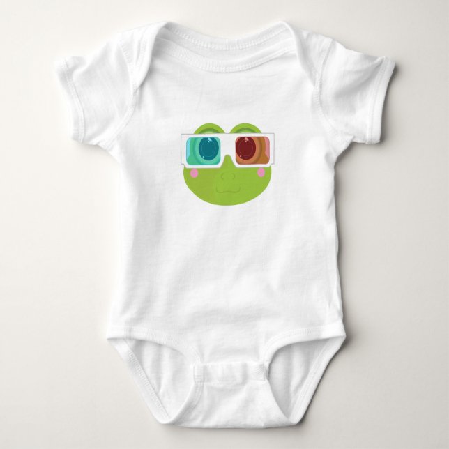 3D Frog T Shirt (Framsida)