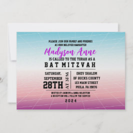3D GAMER GAMING DIGITAL Pub Mitzvah-inbjudan Inbjudningar