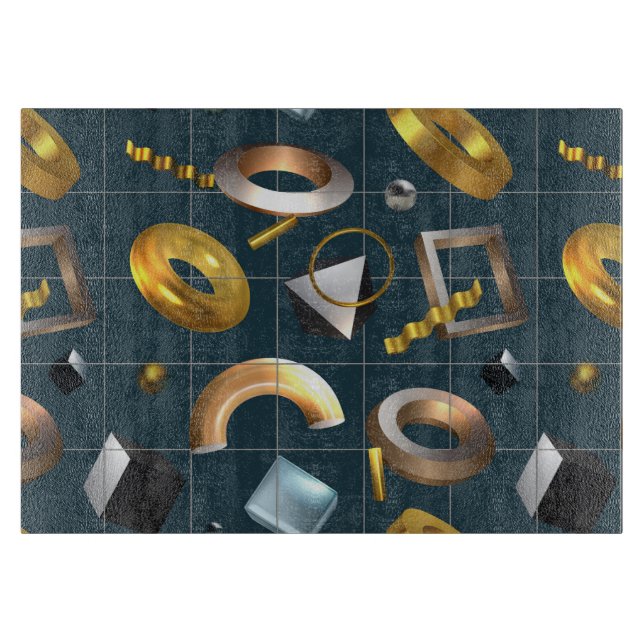 3D Geometric Mönster (Framsidan)