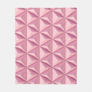 3D-geometriska trianglar: minimal bakgrund. Fleecefilt