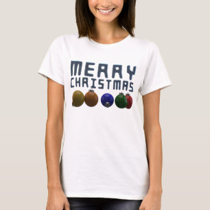 3D God jul Typografi - julprydnader T Shirt