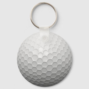 3D golf boll Nyckelring