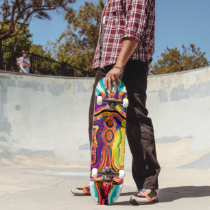 3D Graffiti Art Skateboard