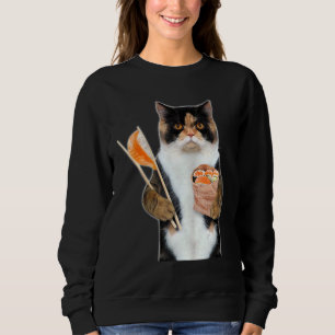 3d Grafik Calico Cat Eating Salmon Sushi Roll W C T Shirt