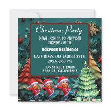 3d Grönt Julgranar | Funny Vangogh Dance