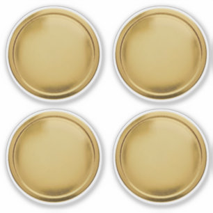 3D guldfolie sigill Elegant Excellence Award Medal Klistermärken