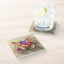 3D-hälsningskort för vår Blommar - Vibrant Ro