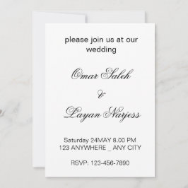 3D Hjärtformad Bröllopskort Inbjudningar