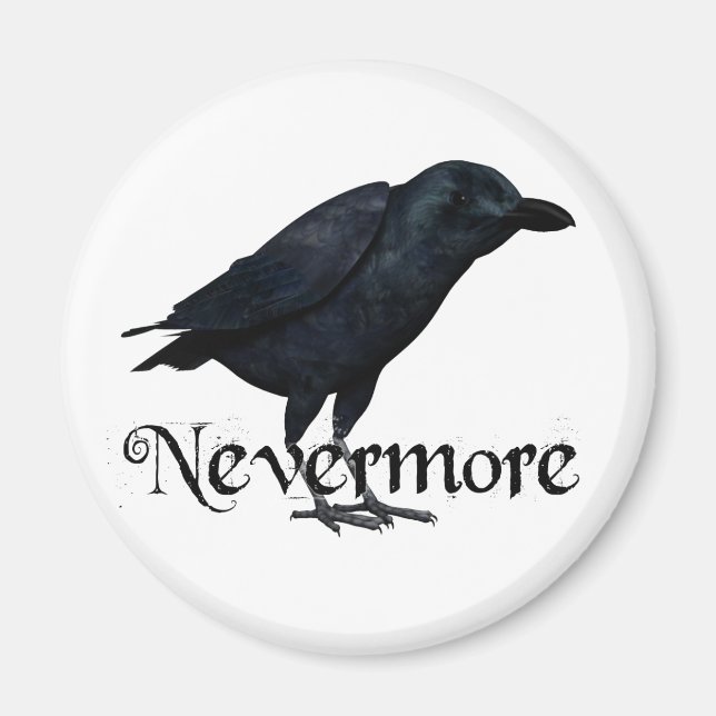 3D Ickmore Raven Magnet (Framsidan)
