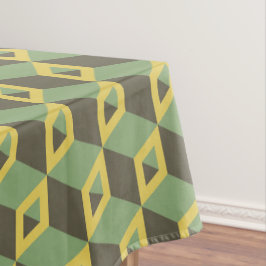 3D Illusionsfyrkanter Mönster