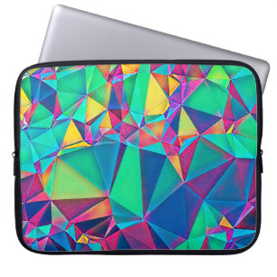 3D-illustration. Trendigets abstrakt - bakgrund. F Laptop Fodral