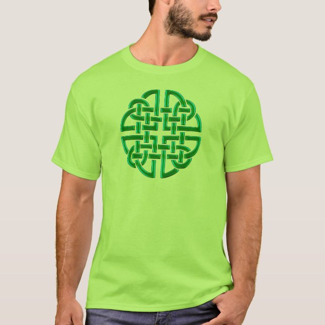 3D-ish Celtic Knot Tee Shirt (Framsida)