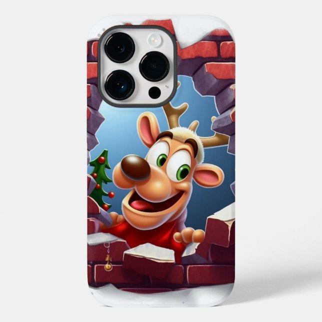 3D Jolly Reindeer (Baksida)