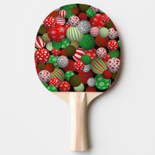 3D-julafton Bollar Pingisracket
