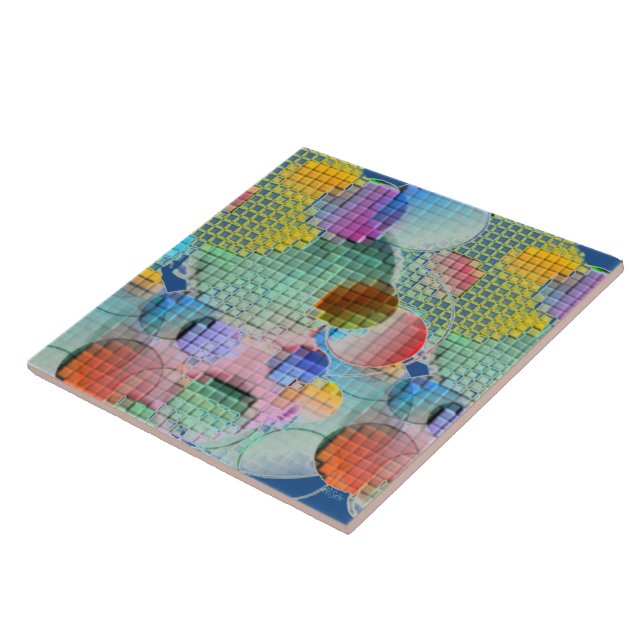 3D-kakel abstrakt Kakelplatta (Sidan)