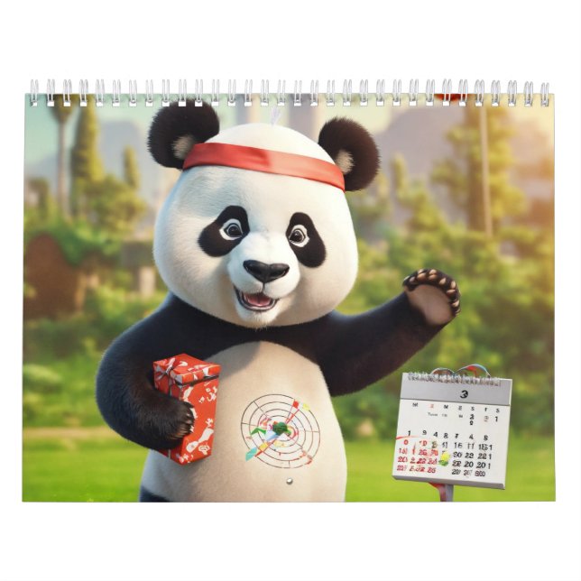 3d-kalender kalender (Omslag)