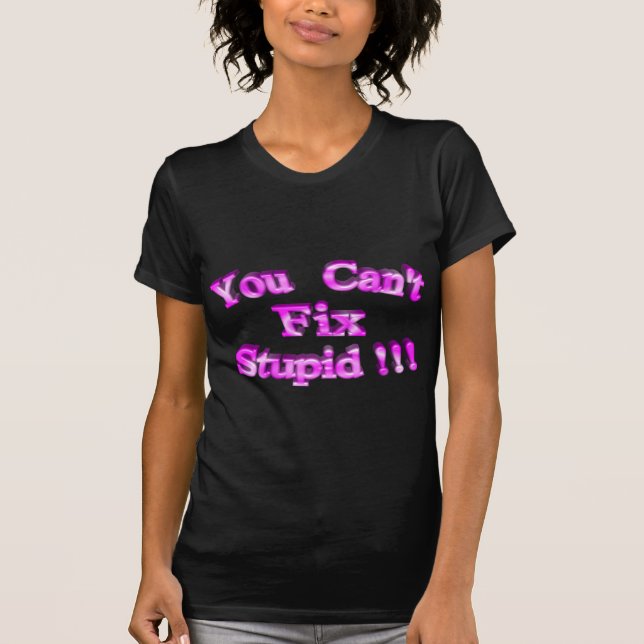3D kan du inte fixa dumt!!! Tröja (Framsida)