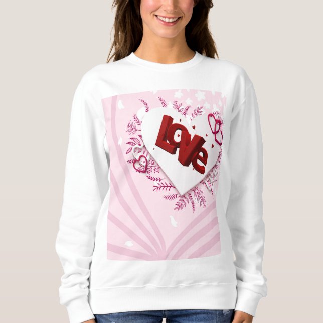 3D kärlek T Shirt (Framsida)