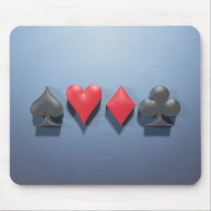 3D konstverk "poker passar ", Musmatta