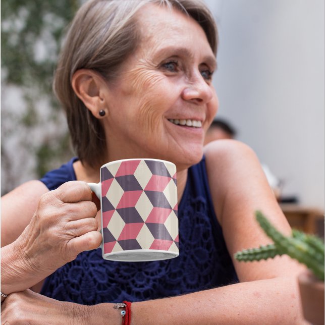 3d Kubas Mönster Kaffemugg (Mugs and cups)