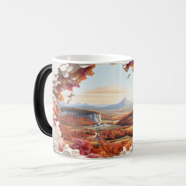 3D Landscape  Magisk Mugg (Framsida vänster)