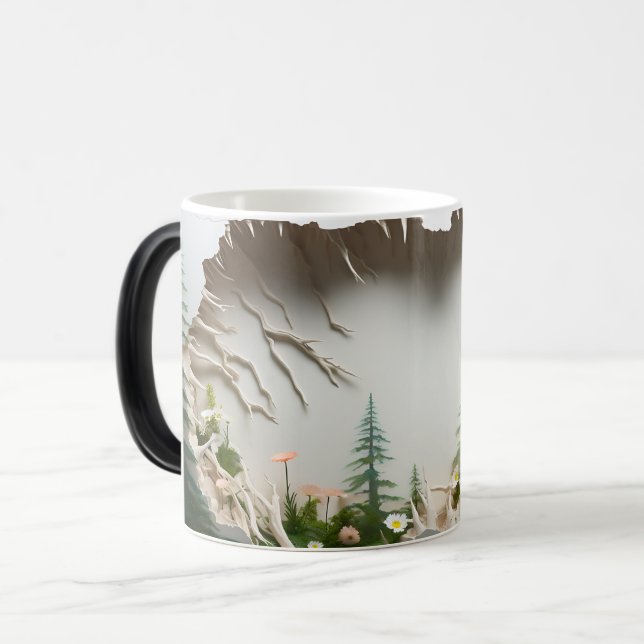 3D Landscape  Magisk Mugg (Framsida vänster)