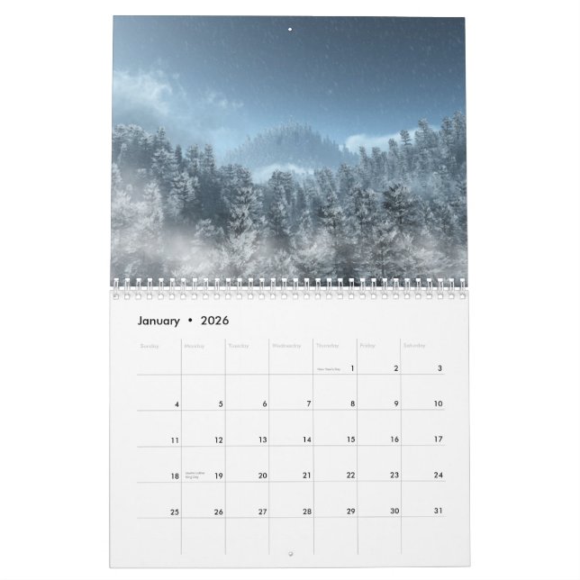 3D landskap - väggkalendern 2010 Kalender (Jan 2026)