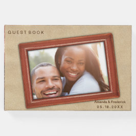 3D Leather Academia Decor & Cards Gästböcker