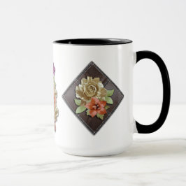 3D Leather Academia Decor Mugg