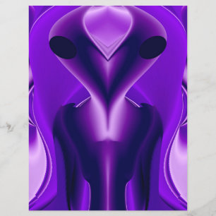 3D Lila Rainbow Dreams, Alien Reklamblad