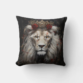 3D lion pillow Kudde