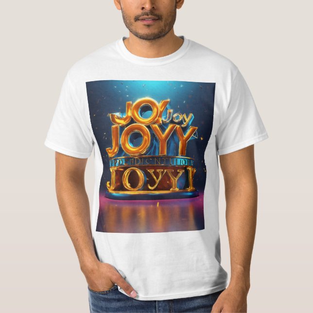 3D-Logotyp T-Shirt" T Shirt (Framsida)