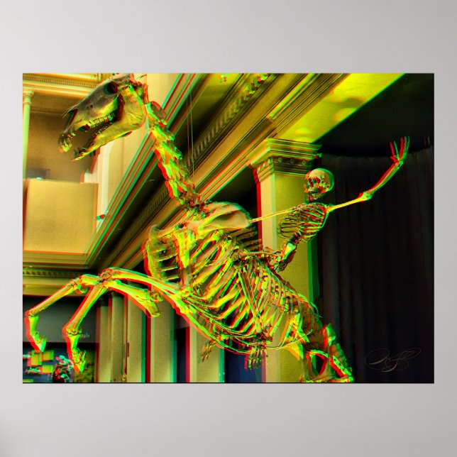 "3D Lone Skogsvaktare Rides IGEN" Poster (Framsidan)