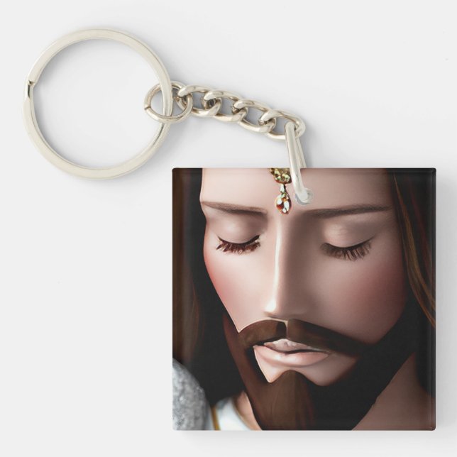 3D Look AI Universums kung Jesus (Framsidan)