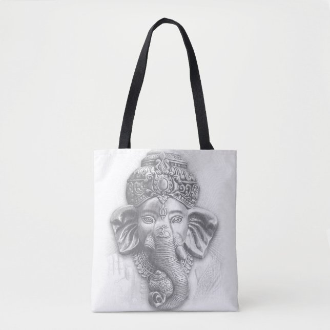 3d Lord Ganesha - Om Tygkasse (Framsida)