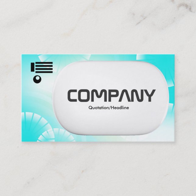 3d Lozenge - Abstrakt 02 Visitkort (Framsida)