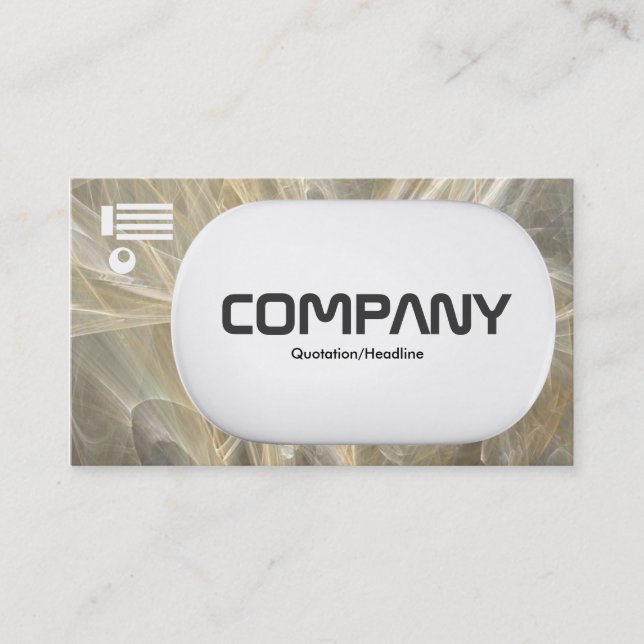 3d Lozenge - Fractal Flame Visitkort (Framsida)