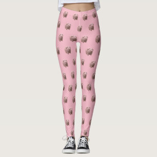3D Lusnyj Gris Year Zodiac väljer färg leggings 2