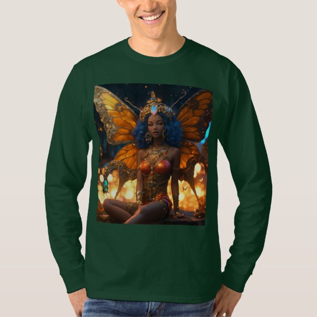 3D Majestic African Interpretation T-shirt (Framsida)